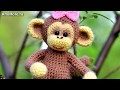 Амигуруми: схема Маленькой обезьянки. Игрушки вязаные крючком - Free crochet patterns.