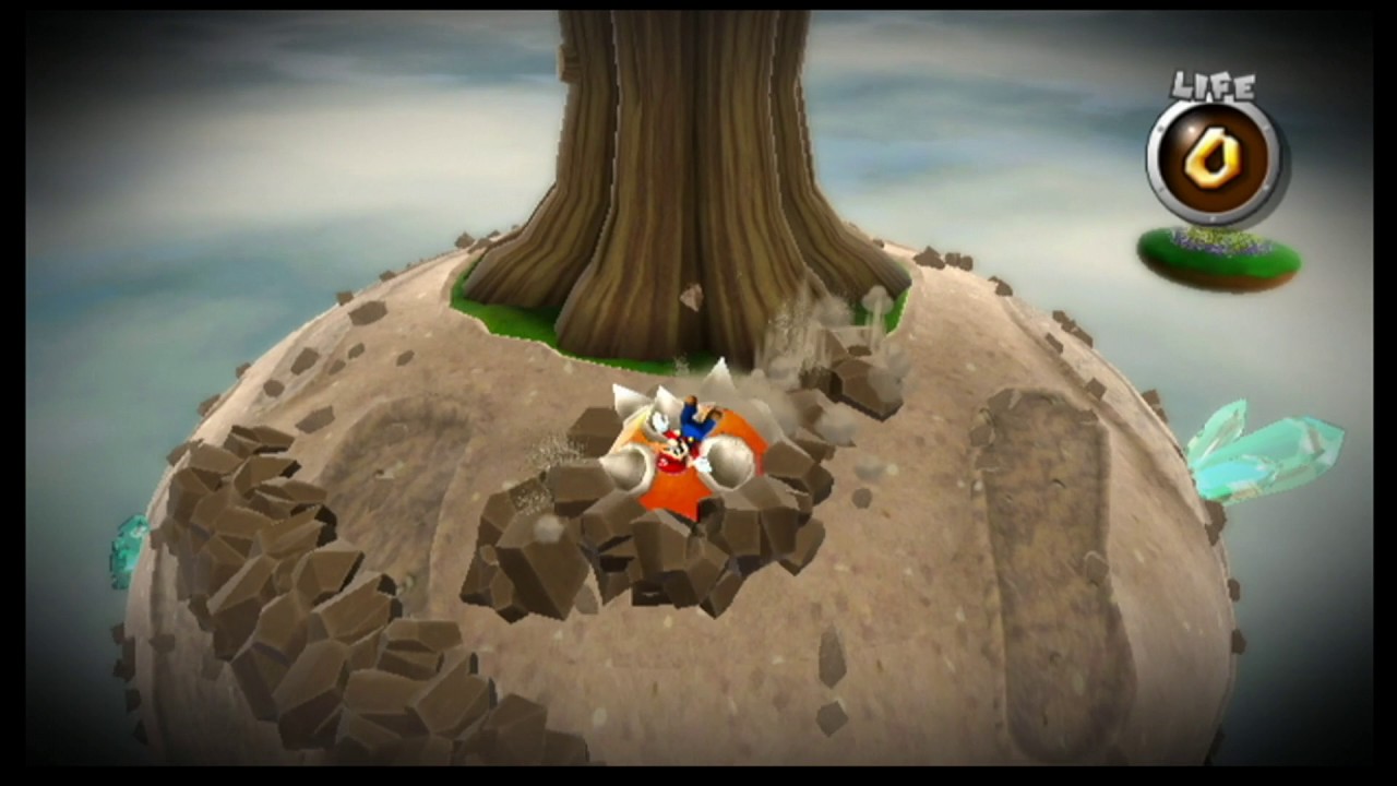 Super Mario Galaxy Deaths in Boss Battles