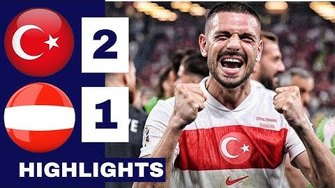 Turkey vs Austria HIGHLIGHTS & ALL GOALS (2-1) | EURO 2024 | Demiral Goal.