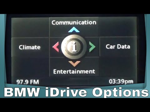 BMW 2006 530i iDrive Display Options & Functions