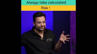 Celebrity Always take calculated risk by Sandeep Maheshwari 🔥|#sandeepmaheshwari|#risk |#shorts Wealth