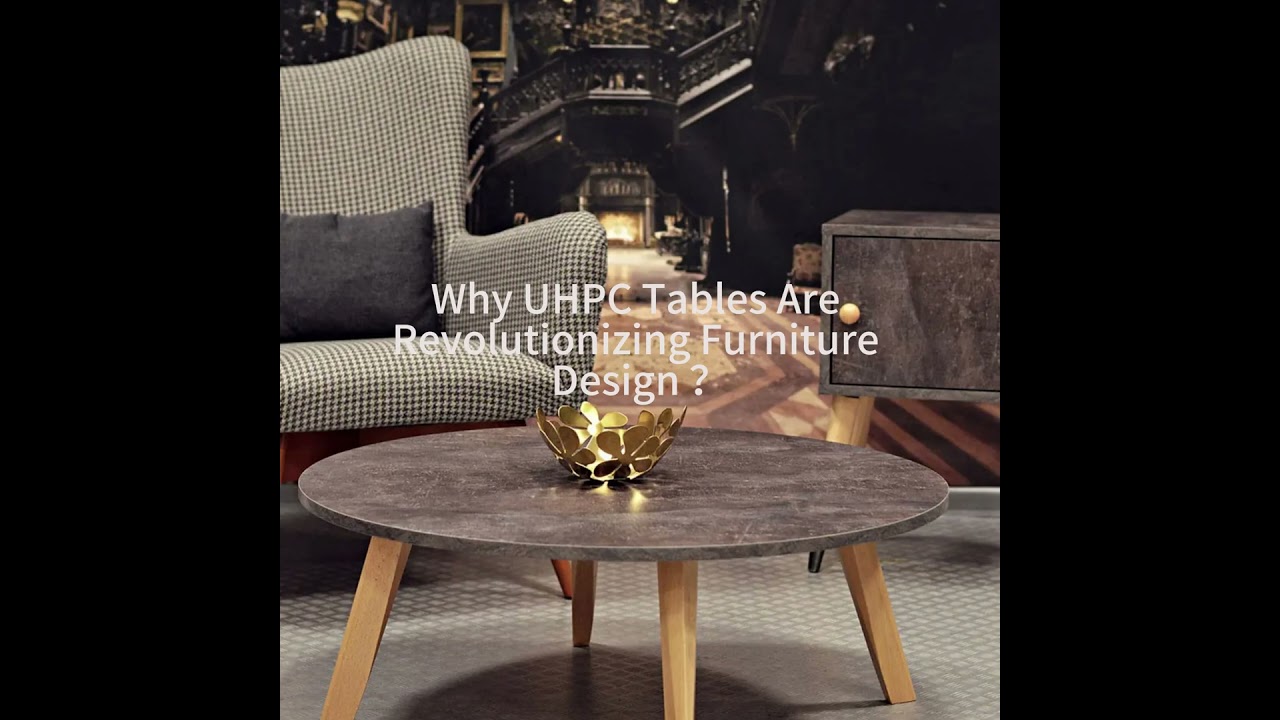 Why UHPC Tables Are Revolutionizing Furniture Design | Ultra-High Performance Concrete