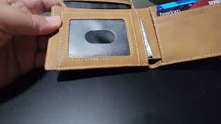 Leather Wallet for Samsung Galaxy SmartTag2: Slim Minimalist Wallet