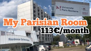 My Paris CROUS Student Accommodation⎮10m2⎮room tour