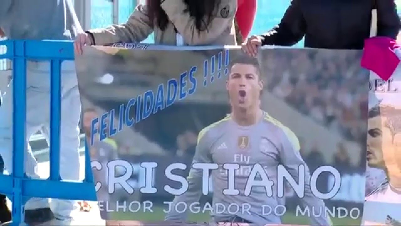Video Lograron estas chicas felicitar a Cristiano Ronaldo en persona