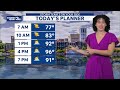 Alysa's Tuesday Morning Forecast