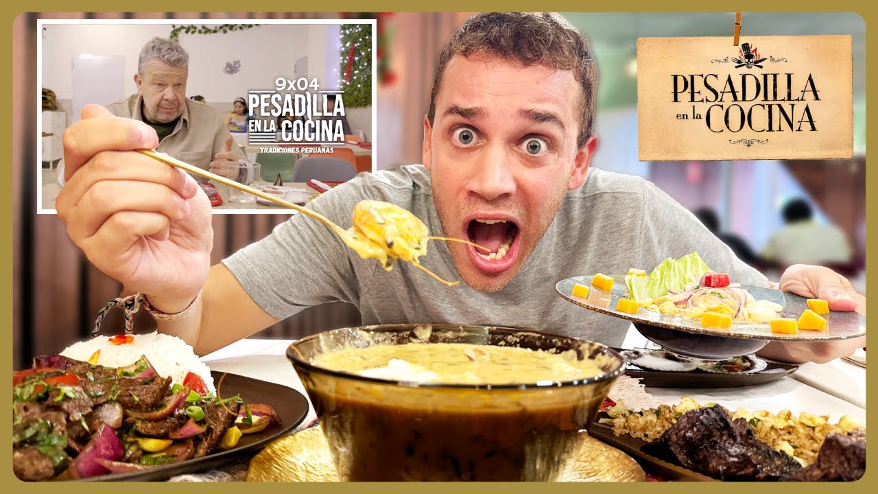 ¿MERECE LA PENA? el RESTAURANTE PERUANO de CHICOTE 🇵🇪