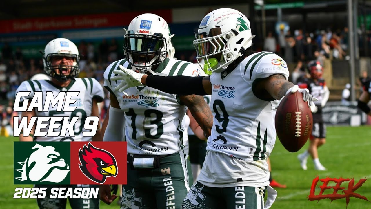 Bielefeld Bulldogs vs Assindia Cardinals | GFL2 Showdown!!!!!!! Road To The Championship!!!!!!