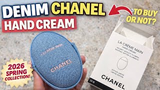 DO YOU NEED THE CHANEL DENIM HAND CREAM?? CHANEL Beauty Denim Collection Hand Cream - La Crème Main
