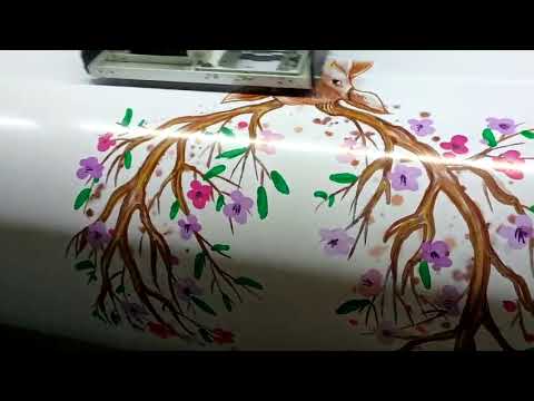 Video Máy in decal khổ 1.9m (đầu phun dx5) mới 100% - youtube