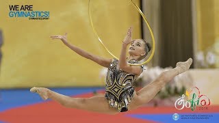 2018 Rhythmic Worlds, Sofia (BUL)  Hoop+Ball Finals, Highlights  We Are Gymnastics !