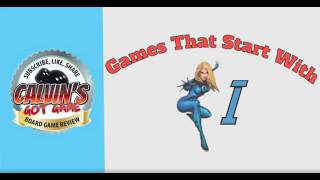 CGG: Games That Start With I