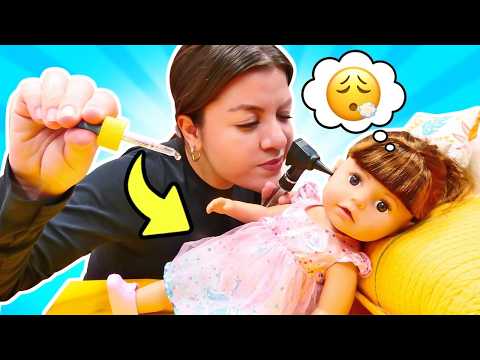 Baby Born Ece ve İrem’in Eğlenceli Maceraları! 🍓🍦 Yemek Oyunu, Balık ve Kulak Sürprizi