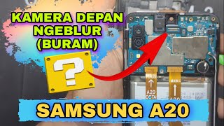 Cara Mudah Mengatasi Kamera Blur Samsung A20.