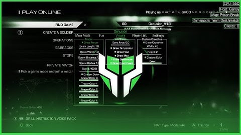 [COD GHOST 1.16] *New* Genusion V1.3 UPDATE RELEASED! | Offline Use Only