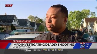 IMPD investigating deadly west side shooting