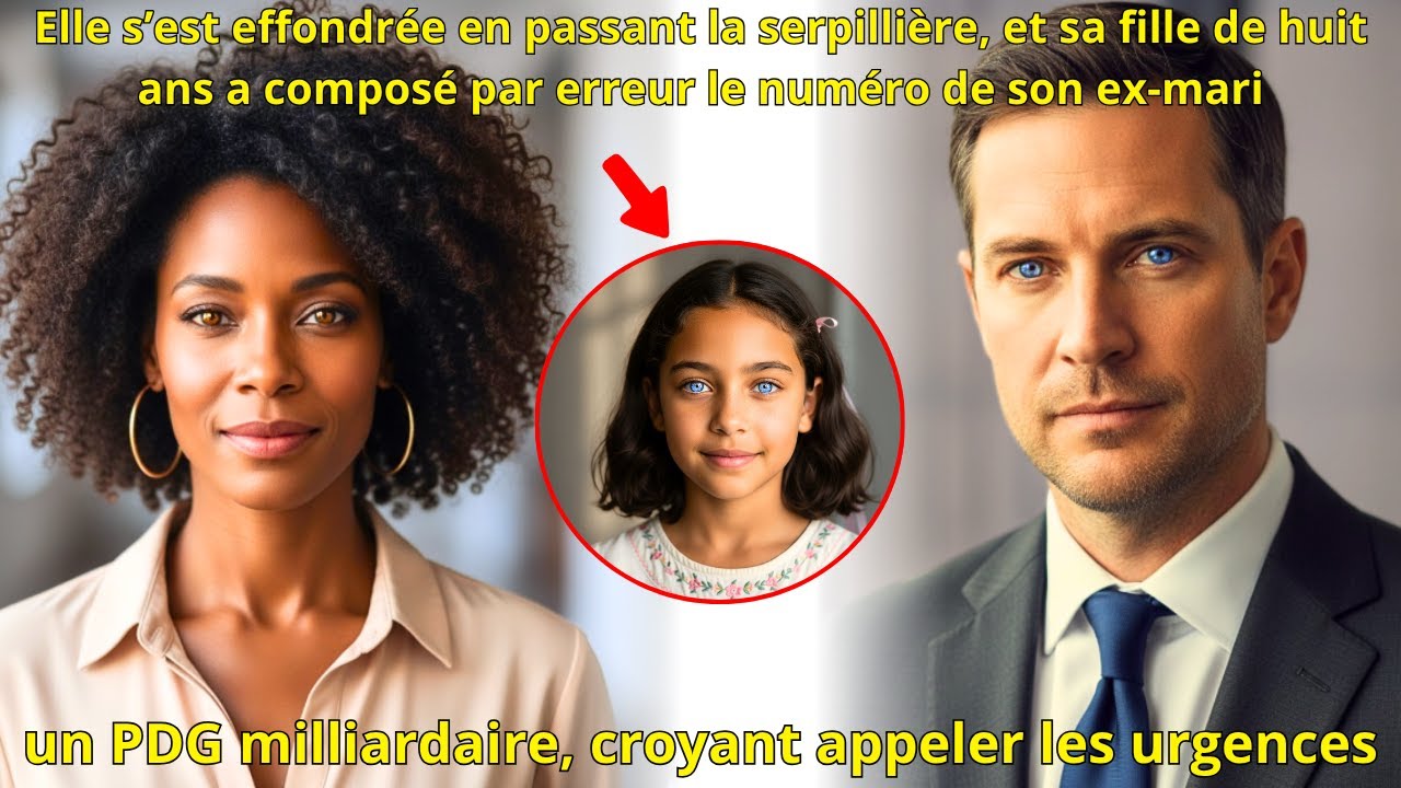 Elle s'écroule! Sa fille de 8 ans appelle par erreur son ex-PDG milliardaire au lieu des urgences.