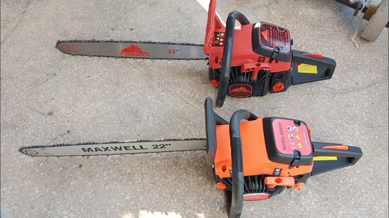 Maxwell and German energy chainsaw 22 inch blad original heavy pressure machine 