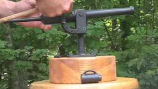black powder breech loading swivel cannon