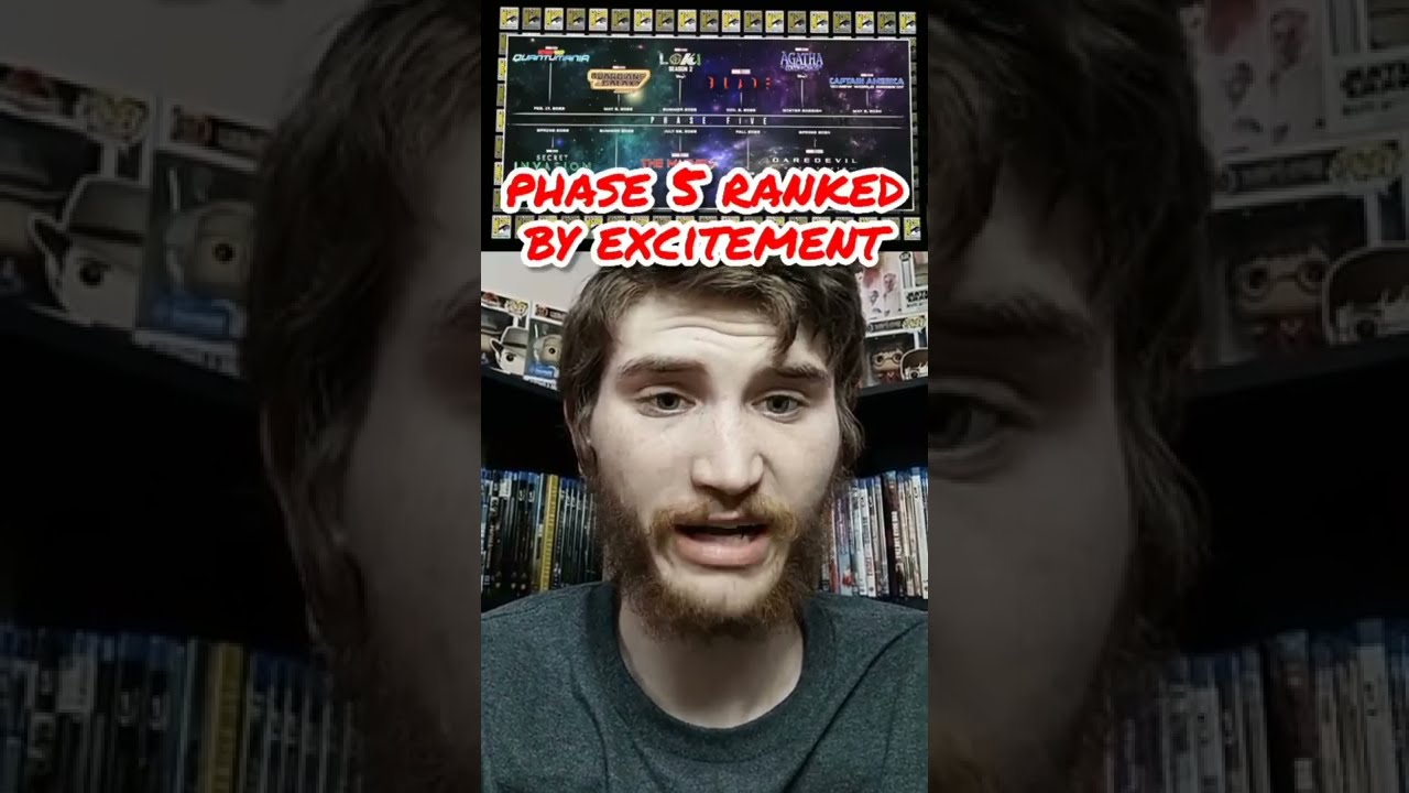 MARVEL PHASE 5 RANKED BY EXCITEMENT!