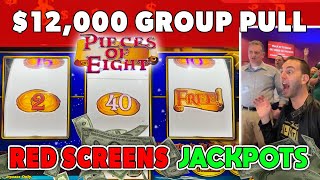 🔴 $12,000 Group Pull ⫸ NON-STOP JACKPOTS at Cherokee Roland OK