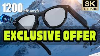 8K HD AI Smart Camera Glasses Translation Camera Glasses Multifunctional Bluetooth Calling Voice As