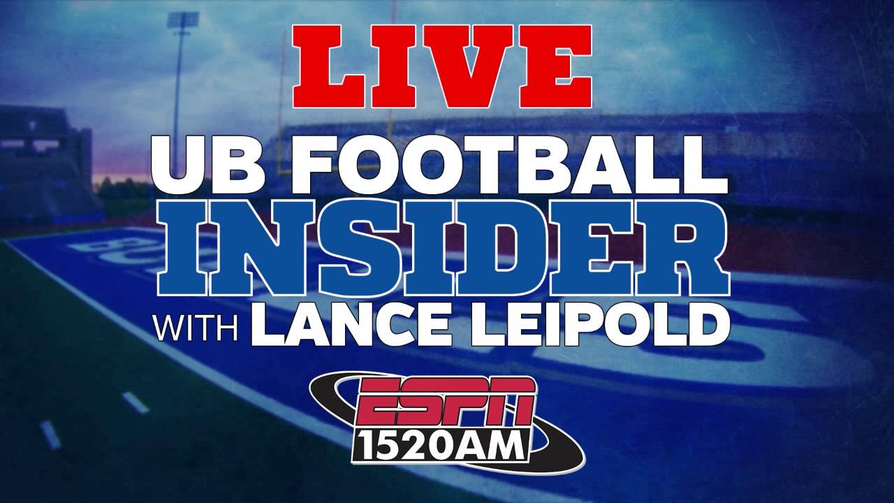 UB Football Insider with Lance Leipold Radio Show - 10/26/15