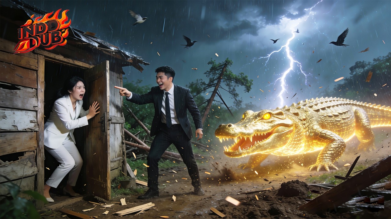 Buaya besar serang desa, anak angkat bodoh kunci ibu CEO—tak sadar buaya di belakang!