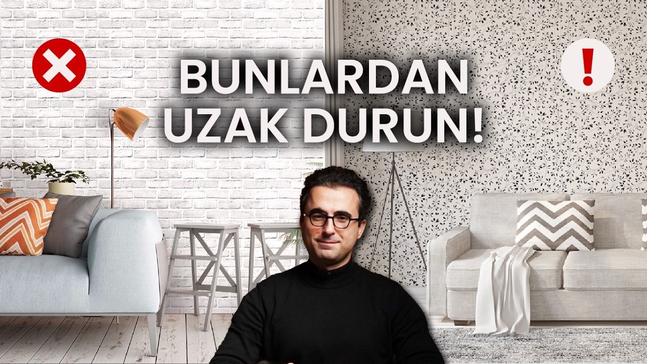 MİMAR'ın EVDE EN ÇOK NEFRET ETTİĞİ 10 EŞYA!