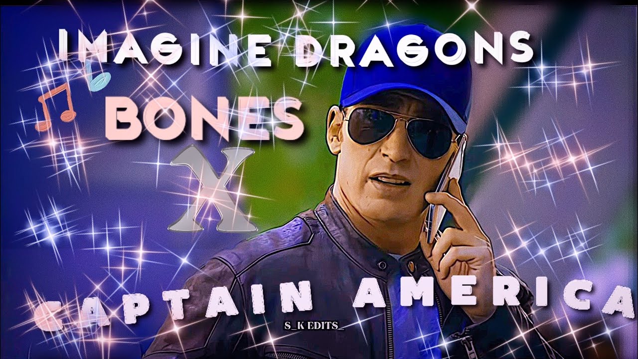 CAPTAIN AMERICA (4K) ✖️ IMAGINE DRAGONS - BONES 😈#sync #syncedit #marvel #captainamerica