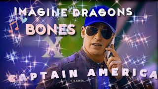 CAPTAIN AMERICA (4K) ✖️ IMAGINE DRAGONS - BONES 😈#sync #syncedit #marvel #captainamerica