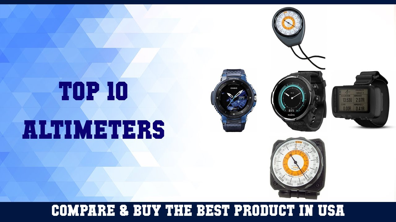 Top 10 Altimeters to buy in USA | Price & Review
