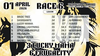 MMTCI KOOL KARERA TIPS AND TALKS APRIL 1, 2026 WEDNESDAY RACING STARTING TIME 5:30PM