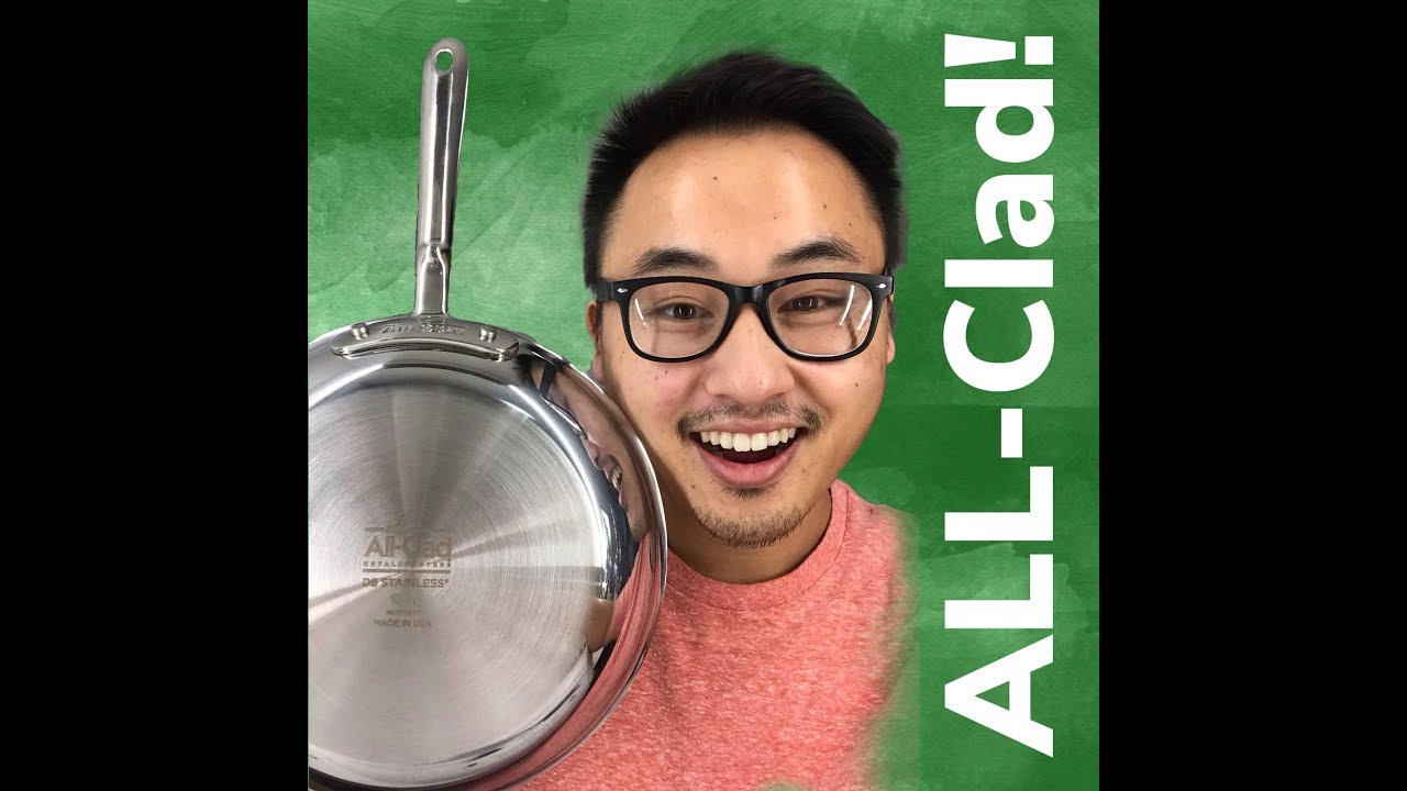 My First All-Clad Cookware! (10-inch frying pan) - YouTube