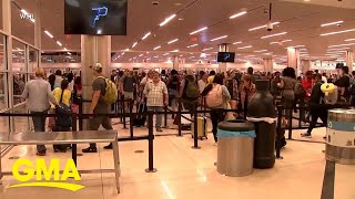 Record number of air travelers expected to travel over Labor Day weekend | GMA