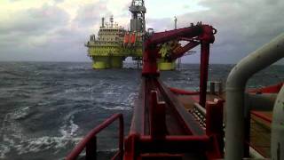 Anchor handling with M/V Far Scorpion in the North Sea