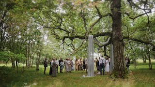 Lietuviškos pagoniškos Jungtuvės | Pagan wedding ceremony.  Baltic handfasting in Lithuania. ❤️️ V&amp;H