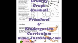 Grumpy Grape Gumball - He Wants Everything - Preschool Theme / Lesson Set Friends