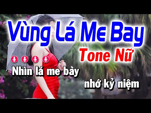 Video Karaoke Vùng Lá Me Bay ( Fm ) Tone Nữ | Nhạc Sống... - youtube