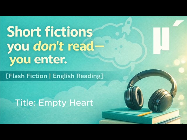 [Empty Heart]Short fictions you don’t read—you enter.[Flash Fiction｜Storytelling]
