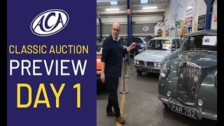 PREVIEW DAY 1 - 275 #ClassicCars &amp; 60 Classic Motorcycles - Anglia Car Auctions, #ClassicCarAuction