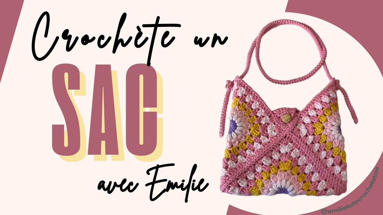 Joli sac d’été au crochet facile et rapide: tuto en pas à pas