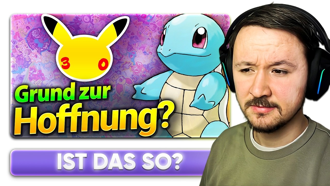 Pokémon wird 30 Jahre alt 🎂Wird das Jubiläum GUT oder SCHLECHT? 😯 -