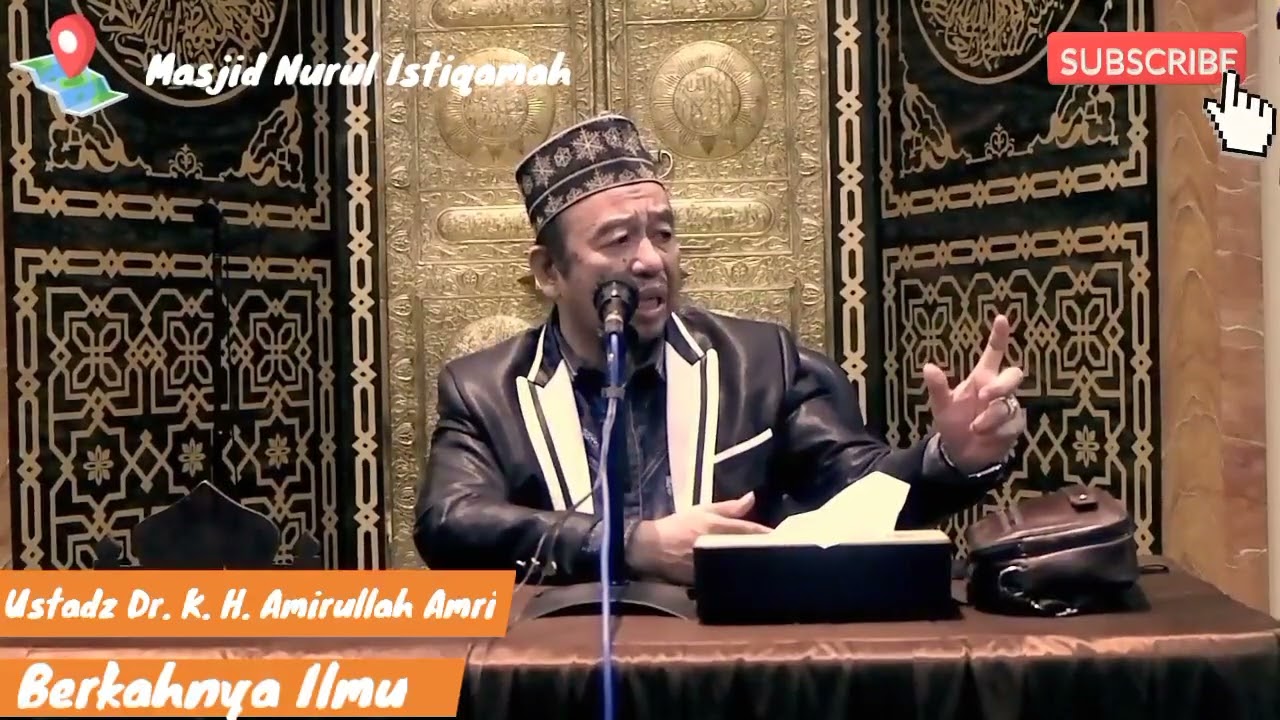 Ustadz Dr. K.H. Amirullah Amri | Ceramah Subuh Ramadhan - Berkahnya Ilmu