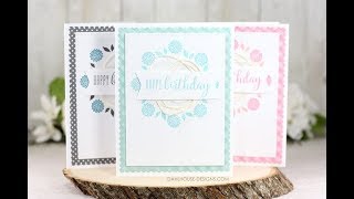 Unity Quick Tip: Wreath Builder A2 Birthday Cards