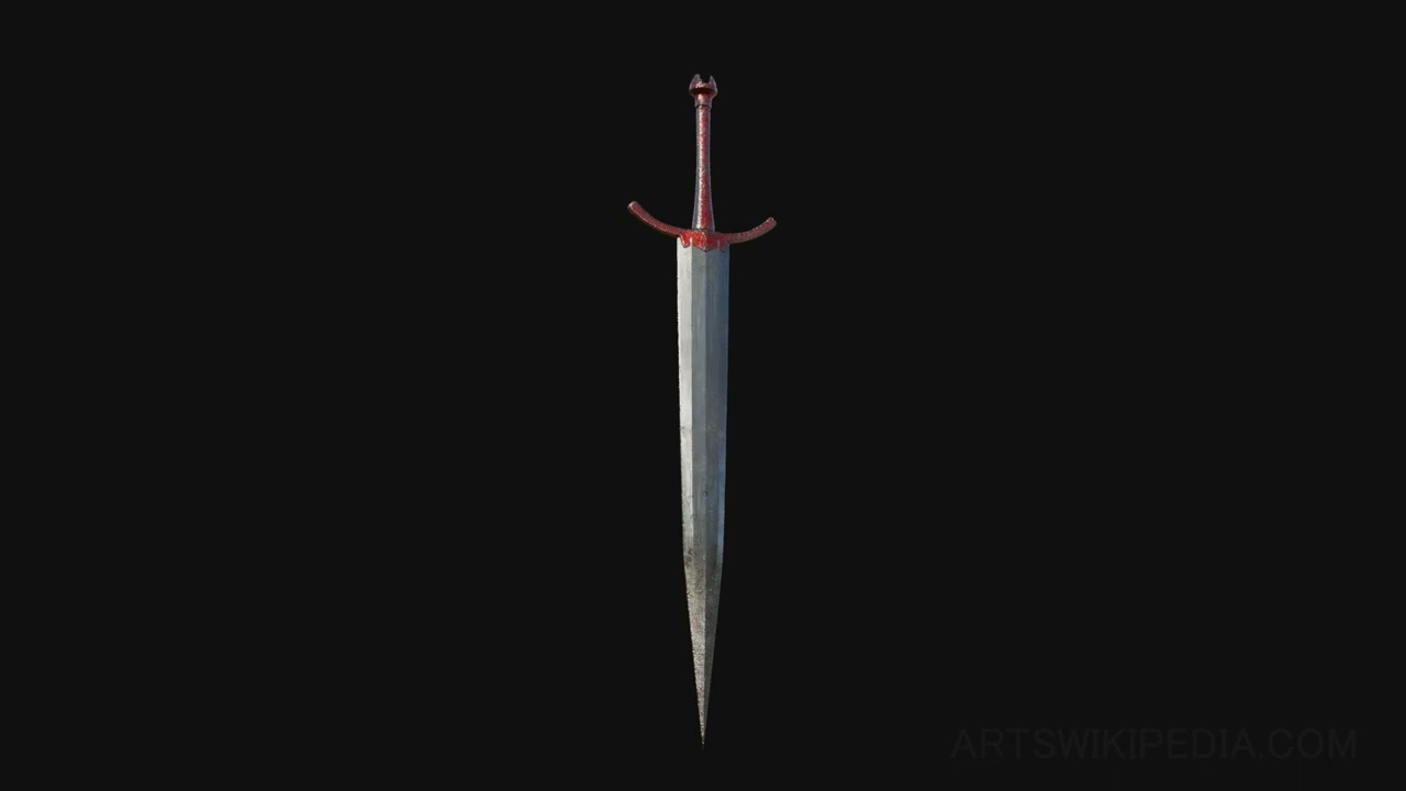 Cosmic Sovereign: Majestic 3D Model Sword of Virtual Authority