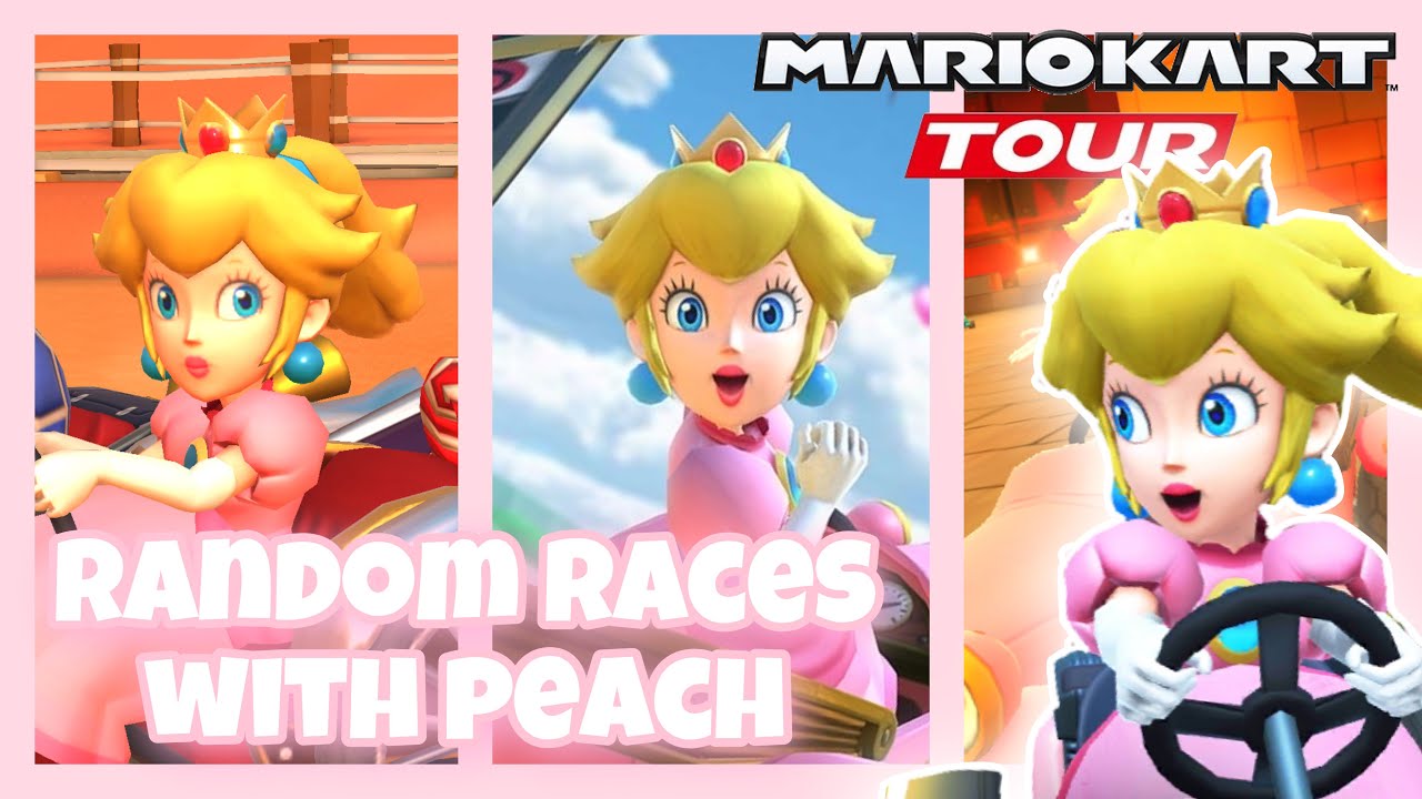 🌸Mario Kart Tour Random Races With Peach🌸 - YouTube