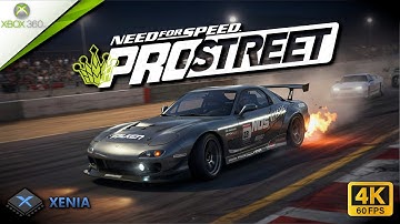 Need for Speed: ProStreet - Xbox 360 - Xenia Emulator Gameplay [4K 60FPS]
