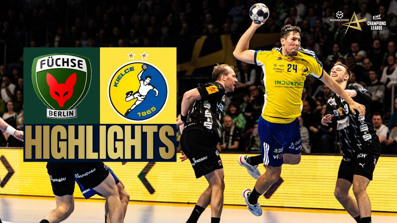 Füchse Berlin 🆚 Industria Kielce | Highlights | EHF Champions League Men 2025/26