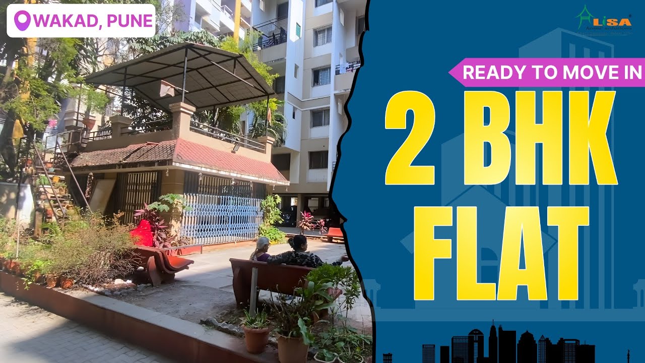 Well-Planned 2 BHK Flat in Wakad | Full Walkthrough Video